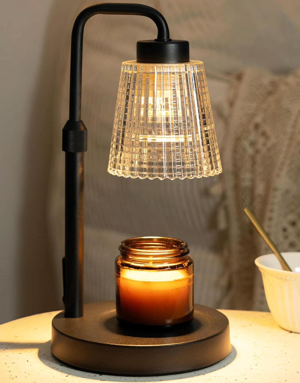 Candle Warmer Lamp with Timer, Birthday Gifts for Women Home Decor
