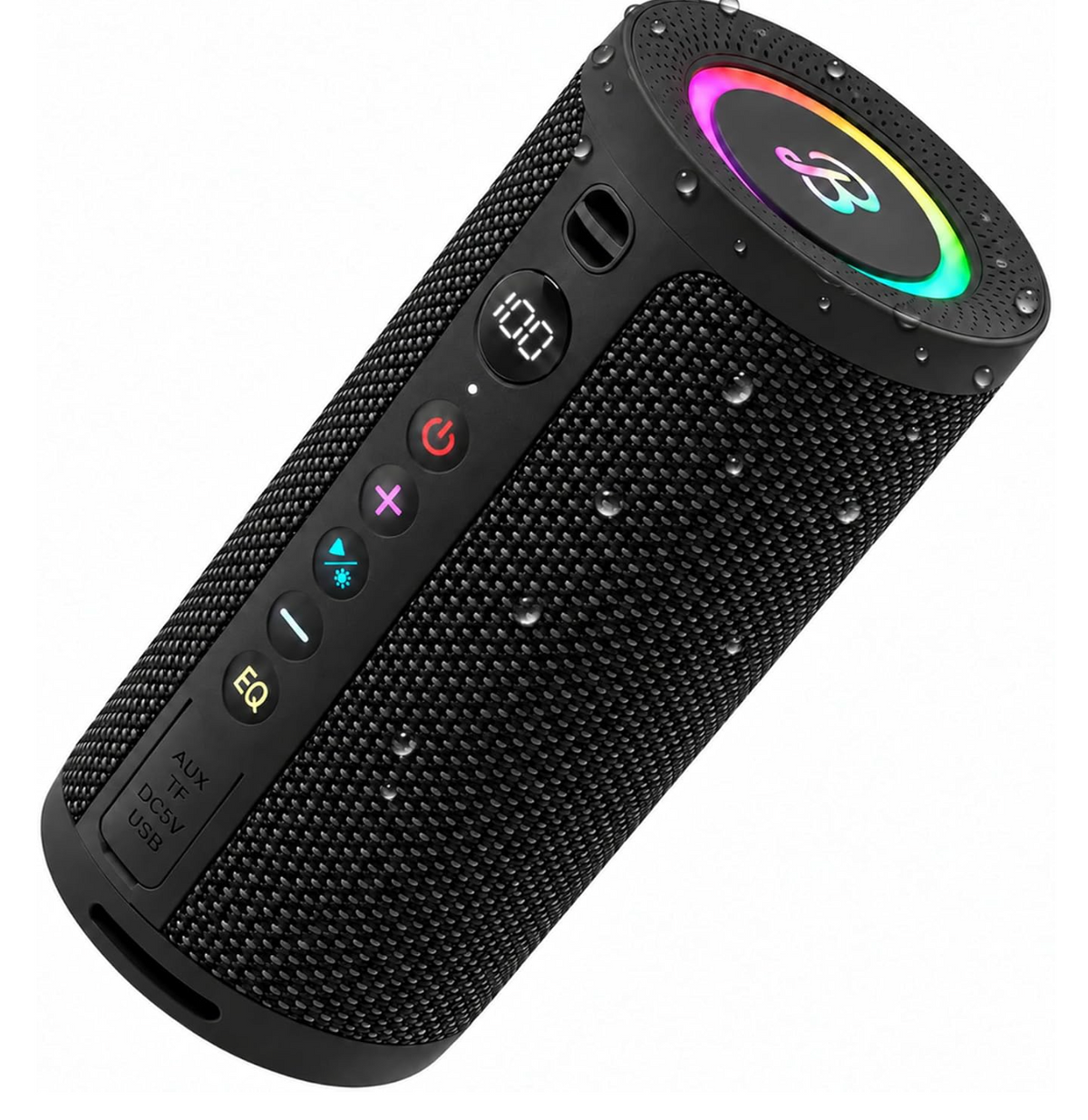 BassBloom ROAR 3 Portable Bluetooth Speaker,IPX6 Waterproof,20W