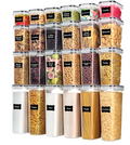 Vtopmart Airtight Food Storage Containers with Lids, 24 pcs